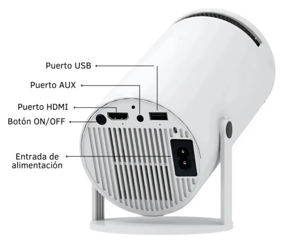 Proyector Portátil Led Ultra HD 4k Android Bluetooth - Image 2