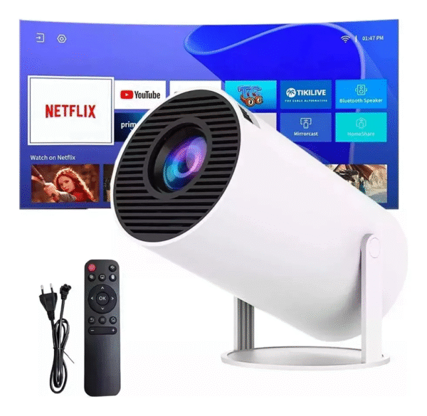 Proyector Portátil Led Ultra HD 4k Android Bluetooth