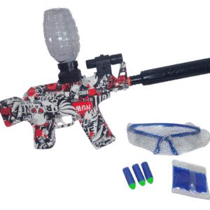 Arma Pistola AK-47 Hidrogel con Laser Recargable Juguete