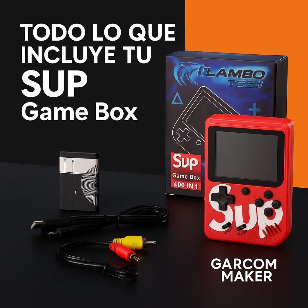 Consola Retro Sup Game Box 400 en 1 - Image 2