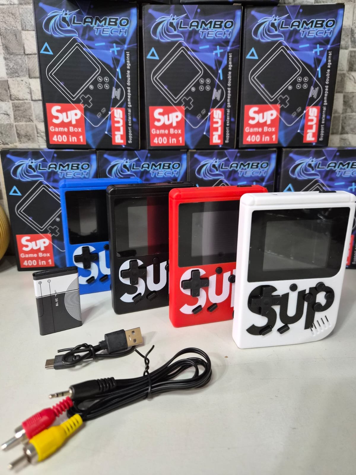 Consola Retro Sup Game Box 400 en 1 - Image 4