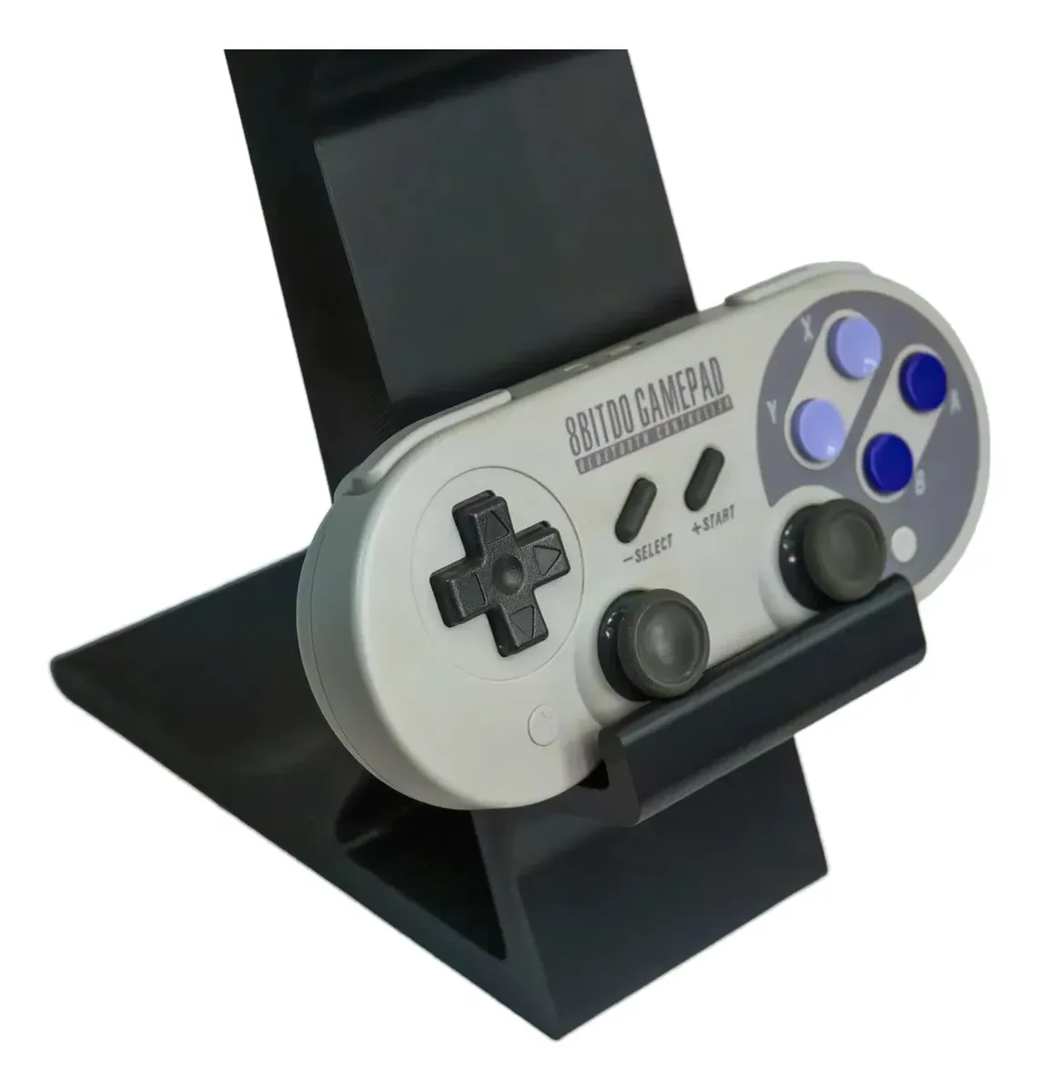 base estación soporte gamer para auricular y 2 joystick base estación soporte gamer para auricular y 2 joystick