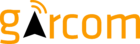 logo naranja con icono en negro